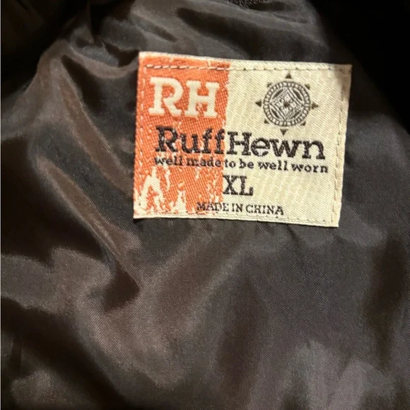 Ruff Hewn Vest NWT - Picture 4 of 9